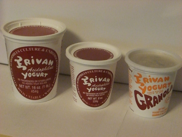 Erivan Acidophilus yogurt